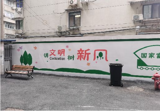 岑溪社区墙绘